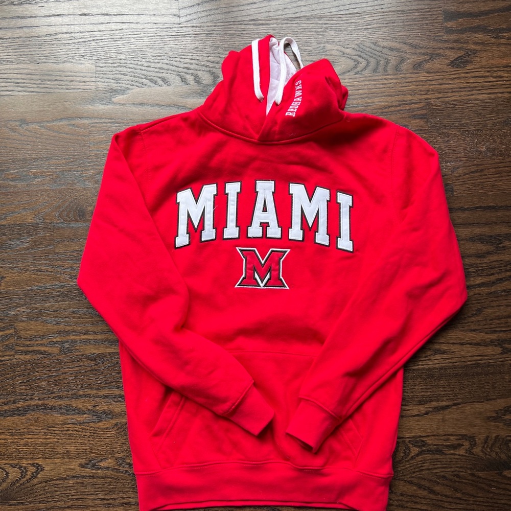 Miami of Ohio hooded sweatshirt – size small Dash new without tags
